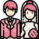 Wedding Couple Love Couple Icon