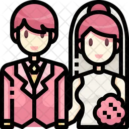 Wedding Couple  Icon