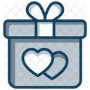 Wedding Gift Surprise Wrapped Gift Icon