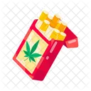 Weed Cigarettes Marijuana Cigarettes Cigarettes Pack Icon