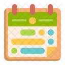 Timeanddate Color Week Icon