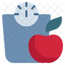 Weight Loss Apple Symbol