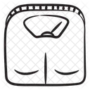 비만 체중계 체중계 체중계 아이콘