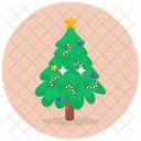 Weihnachtsbaum Christbaum Geschmuckter Baum Symbol