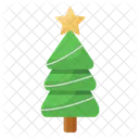 Weihnachtsbaum Weihnachtsbaum Geschmuckter Baum Symbol