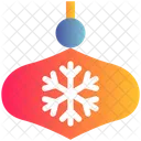 Schnee Weihnachten Dekoration Symbol