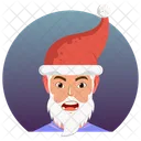 Weihnachtsmann Weihnachten Avatar Symbol