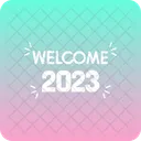 Welcome 2023  Icône