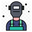 Welder Protective Gear Welder At Work Icon