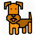 Welsh Terrier Tier Haustier Symbol