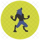 Werewolf Lycanthrope Horror Icon