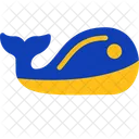 Whale Ocean Giant Marine Mammal Icon