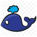 Whale Fish Specie Icon