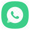 Logotipo Do Whatsapp Logotipo Midia Social Ícone