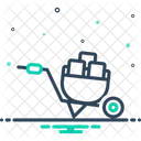 수레 바퀴 수레 아이콘