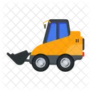 Wheel Loader Front Loader Wheel Bulldozer Icon