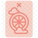 Wheel Of Fortune Destiny Tarot Icon