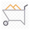 Wheelbarrow Handtruck Mine Icon