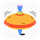 Whirligig Top Spinning Top Humming Top Icon