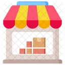 Wholesaler Market Shop Icon