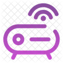 Wi-fi router round  Icon