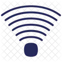 Wifi Signals Computer Hardware Computer Component Glyph Filled Icon Icon