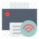 Wifi Printer Portable Printer Icon