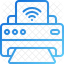 Printer Wifi Internet Of Things Icon