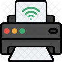 Printer Wifi Internet Of Things Icon