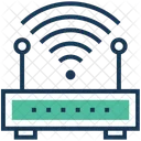 Wi Fi、ルーター、モデム アイコン