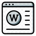 Wikipedia Encyclopedia Literature Icon