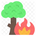 Wildfire Forest Fire Icon