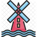 Windmill Energy Environment Icon