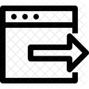 Window Export Arrow Icon