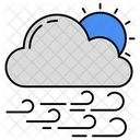 Windy Cloud  Icon