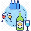 Wine Glasses Icon