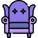 Wing back sofa  Icon