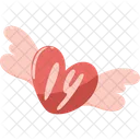 Winged Love Heart Heart Love アイコン