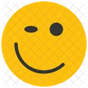 Wink Emoji Smiley Icon