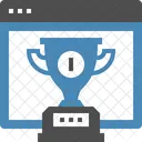 Winner Trophy Medal Icon