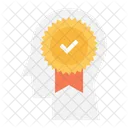 Winner Medal Badge Icon