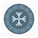 Winter Snow Tire Icon