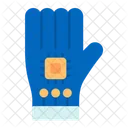 Virtual Reality Data Gloves Robotic Hand Icon