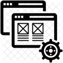 Web Wireframe Layout Icon
