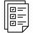 Wishlist Checklist Order Icon