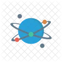 Wissenschaft Orbit Modell Symbol