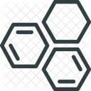 Wissenschaft Molekul Struktur Symbol