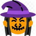 Witch Halloween Magic Icon