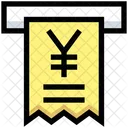 Withdraw Cash Yen Icon