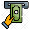 Withdraw Finance Service Icon